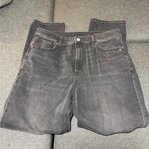 Black Denim Jeans American Eagle ripped